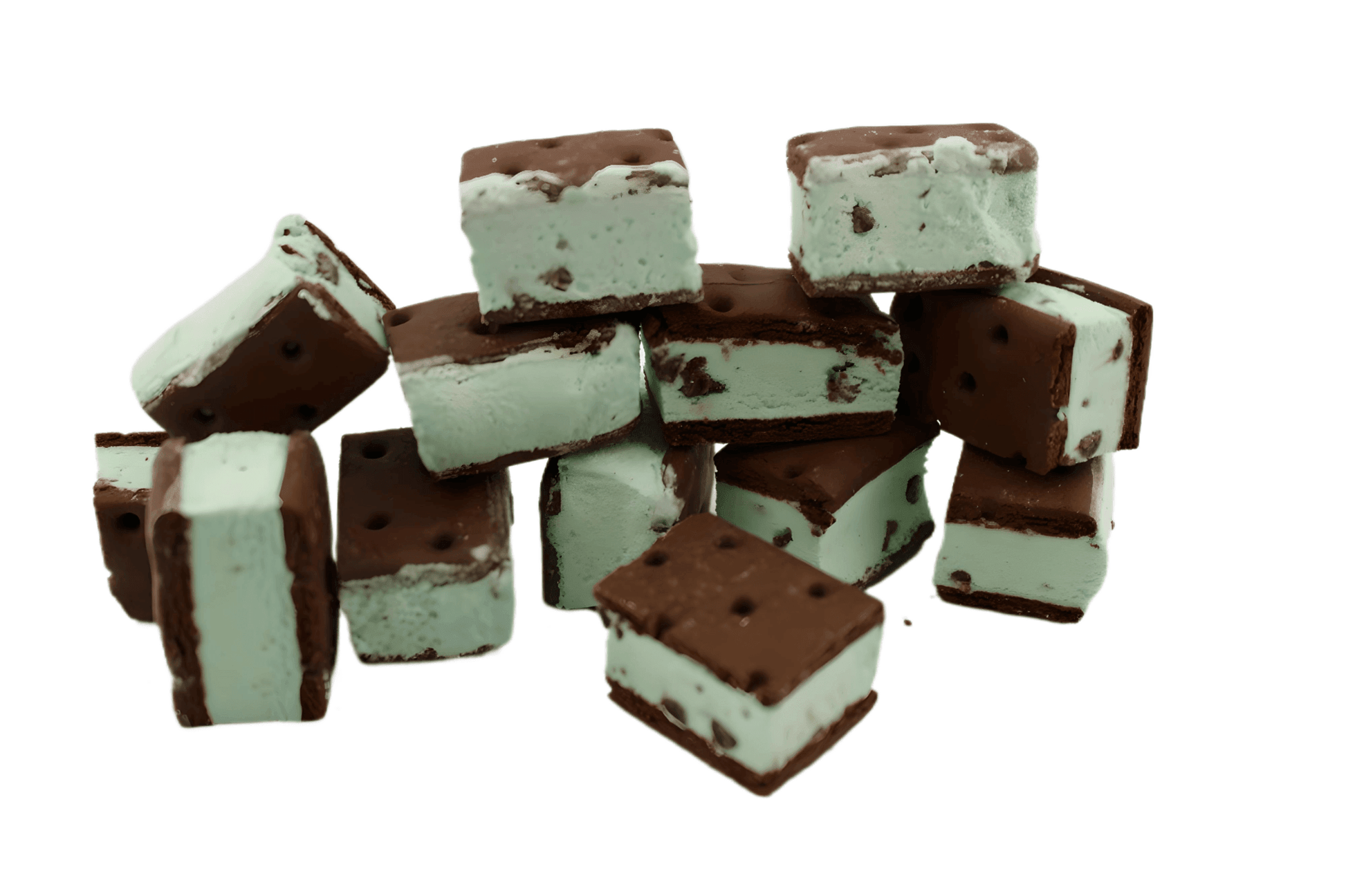 Planet Xpress Candy Freeze Dried Mint Galaxy Sandwiches - planetxpresscandy