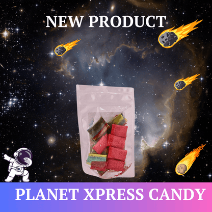 Planet Xpress Candy Freeze Dried Planet Twirls – Fruity, Crunchy Candy Twists with Intense Flavor - planetxpresscandy