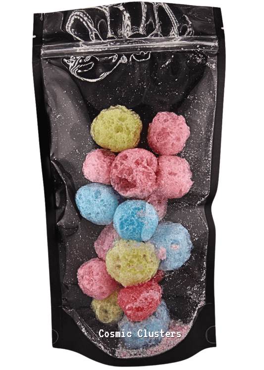 Planet Xpress Freeze Dried Candy Cosmic Clusters: - planetxpresscandy